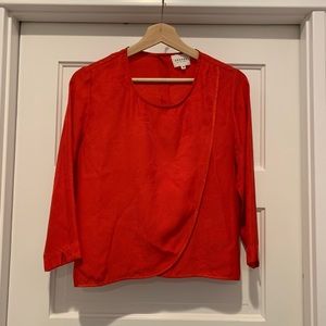 Sezane Silk Top